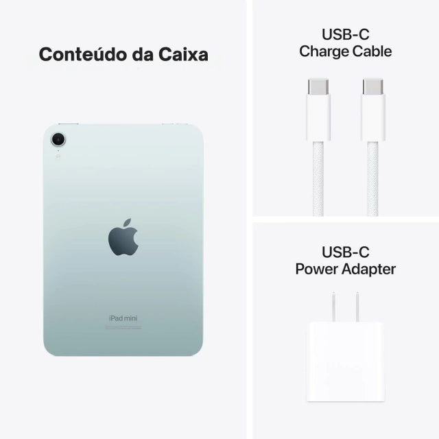 iPad Mini (7º Geração) Wi-Fi - 128GB - Azul - Imagem 6