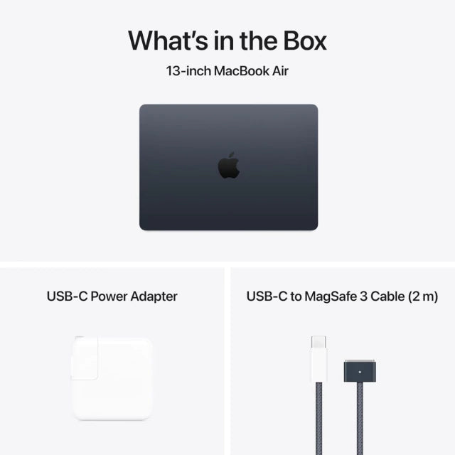 MacBook Air 13" - M4 - 16GB - 512GB SSD - Meia-noite - Imagem 7