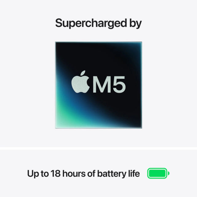 MacBook Air 13" - M5 - 16GB (CPU 10 | GPU 8) - 512GB SSD - Azul-Céu - Imagem 10