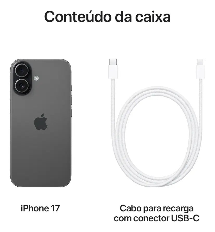 Apple iPhone 17 512GB Preto - Imagem 8