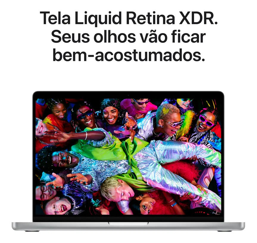 MacBook Pro 14" Apple M5 24GB 1TB SSD 2025 Prateado - Imagem 6