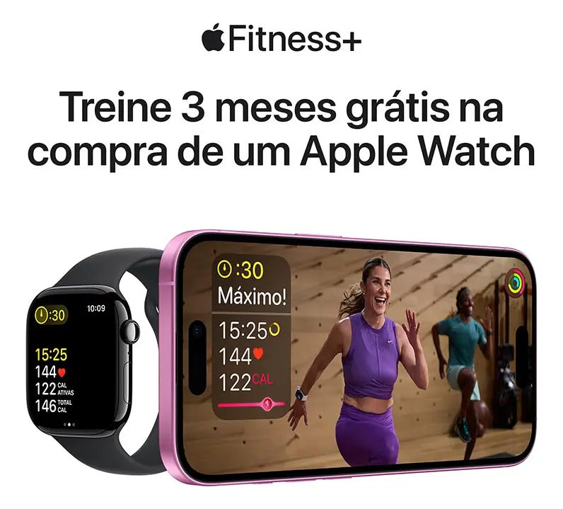 Apple Watch Ultra 2 GPS + Cellular 49mm Titânio Preto Pulseira Milanesa Preta M - Imagem 10