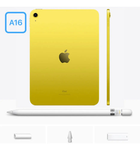 Apple iPad 11" Chip A16 Wi-Fi 128GB + Apple Pencil - Imagem 4