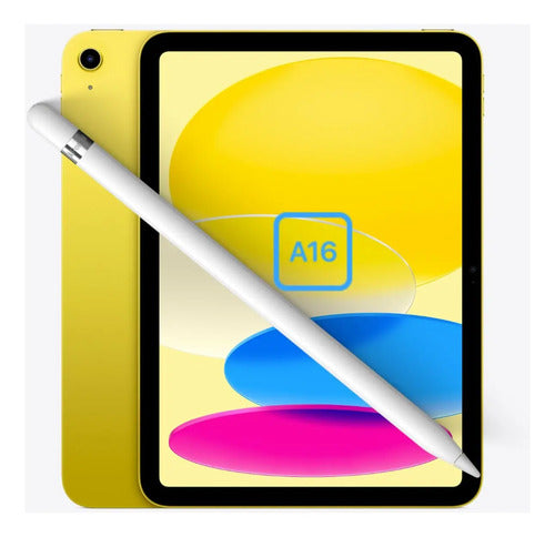 Apple iPad 11" Chip A16 Wi-Fi 128GB + Apple Pencil - Imagem 2