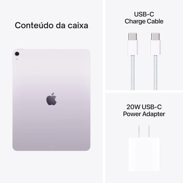 iPad Air M3 - 11" - Wi-Fi - 128GB - Roxo - Imagem 6